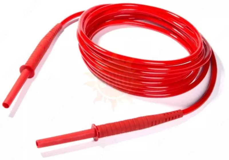 WAPRZ1X8REBB10K — провод измерительный 1,8м с разъемами "банан" 10кВ красный