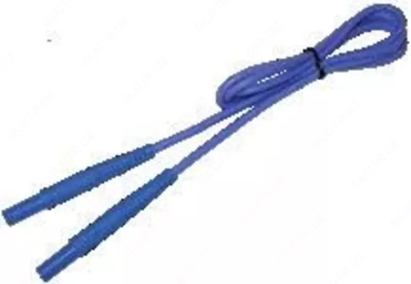 WAPRZ006BUBBU1 - 1 kVgacha bo'lgan nominal kuchlanish bilan ishlashga mo'ljallangan banan vilkalari bilan 6 metrli sinov kabeli