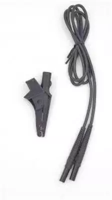 WAPRKRBLRU - turli elektr ilovalarida qulay va ishonchli o'lchovlar uchun mo'ljallangan, qora timsoh kliplari bo'lgan 1,2 metrli sinov o'tkazgichi.