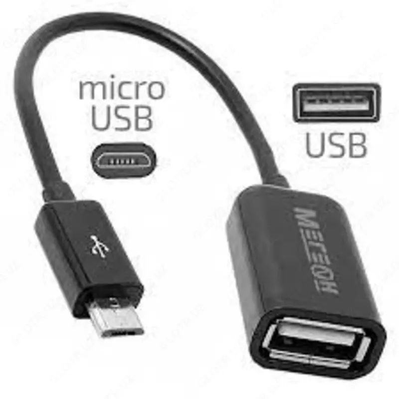 OTG kabeli MEGEON (microUSB-USB)