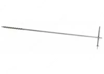 РАПМ.305177.002 — комплект штырей заземления винтовых из нержавеющей стали, длина 1 м, с сумкой, 4 шт.