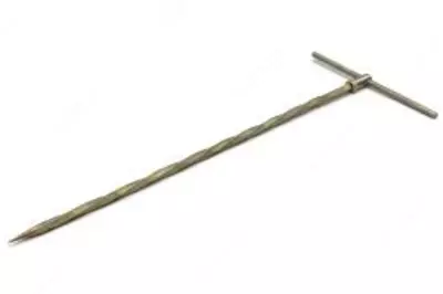 Vintli pinli elektrod L=500: Vint shaklidagi va uzunligi 500 mm bolgan tuproqli shtanga.