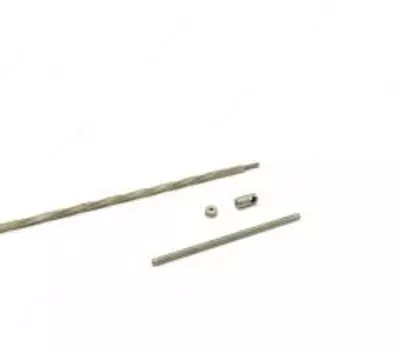 Vintli pinli elektrod L=500: Vint shaklidagi va uzunligi 500 mm bolgan tuproqli shtanga.