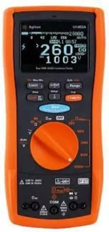 U1452A — измеритель сопротивления изоляции, от 50 В до 1000 В