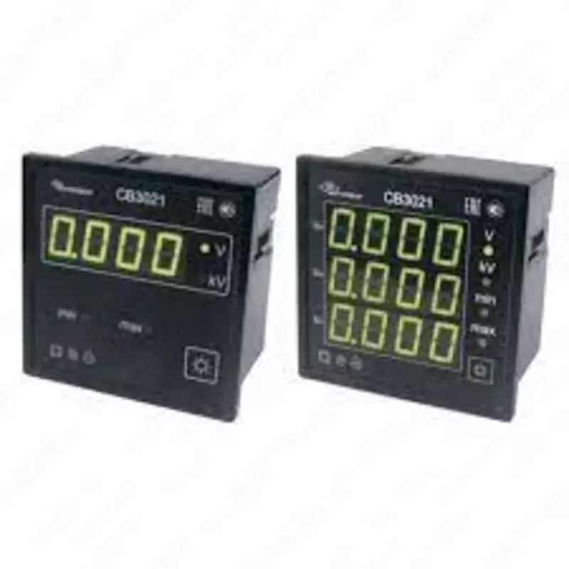 SV3021-100-3 - raqamli panelli voltmetr, 100V, uch fazali.