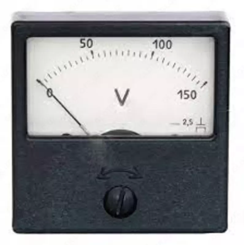 EV2231 sinf 1,5 - panel analog DC voltmetr.