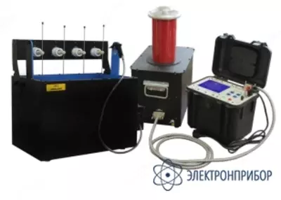 АВИЦ-70 исп.2 USB и ПО c АВИЦ-20П — аппарат высоковольтный испытательный в пластиковом корпусе с USB и ПО совместно с ванной для испытаний