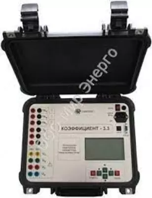 Коэффициент-3.3 — трехфазный измеритель параметров трансформаторов (стандартное исполнение) - от 131 528 592 сум / шт.