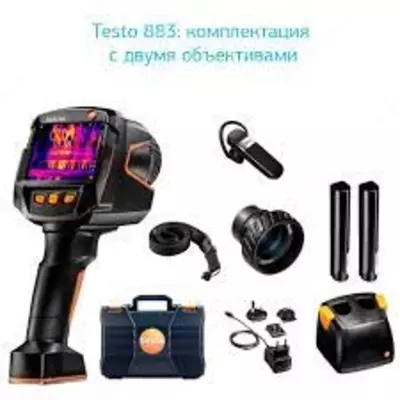 testo 883 (30°x23°) — тепловизор со стандартным объективом - от 193 771 188 сум / шт.