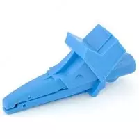 WAKROBU20K02 — зажим "Крокодил" изолированный голубой K02 - от 461 448 сум