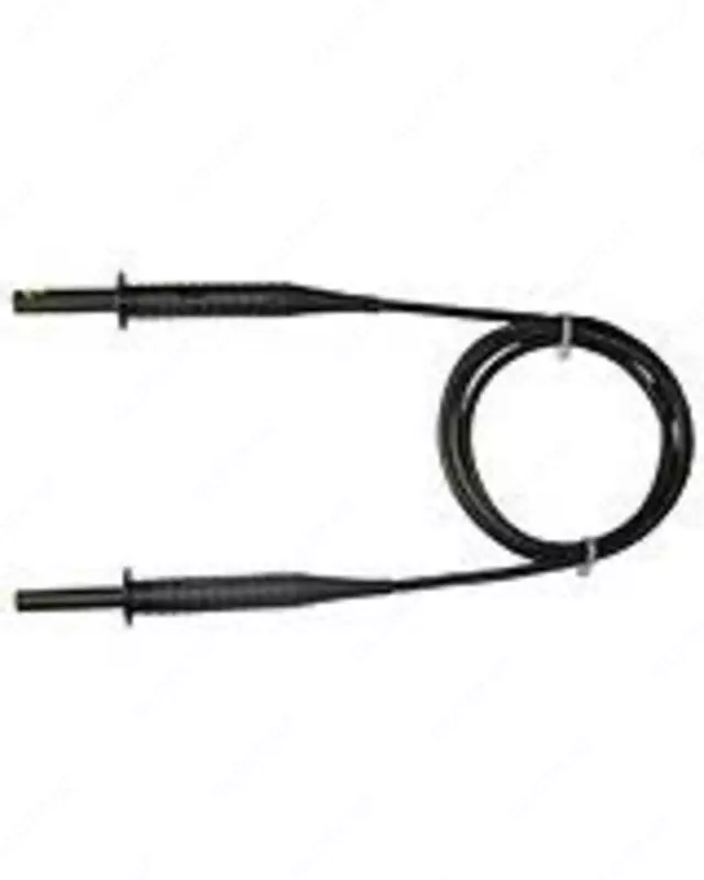 WAPRZ1X2BLBB — провод измерительный 1,2м с разъёмами "банан" чёрный