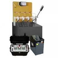 АИСТ 10 СИЗ — аппарат для испытания электрооборудования и средств индивидуальной защиты (СИЗ) в комплекте с ванночкой