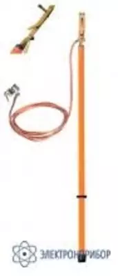 ЗПЛ-10-1/1-35 — заземление переносное линейное однофазное (фазный зажим прищепка) - от 2 504 424 сум / шт.