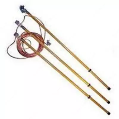 ЗПЛ-10-3/3-35 — заземление переносное линейное трехфазное (фазный зажим прищепка)