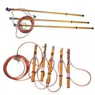 от 3 787 056 сум / шт. ЗПЛ-10-3/3-35 — заземление переносное линейное трехфазное (фазный зажим прищепка)