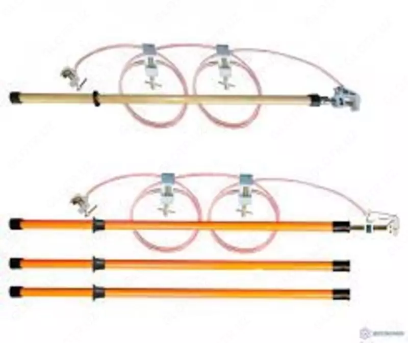 ЗПП-15-3/1-150 — заземление переносное подстанционное с одной штангой