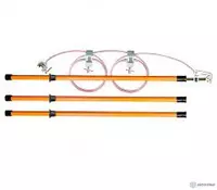 ЗПП-15-3/3-50 — заземление переносное подстанционное с тремя штангами