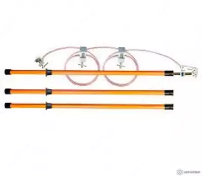 ЗПП-15-3/3-50 — заземление переносное подстанционное с тремя штангами