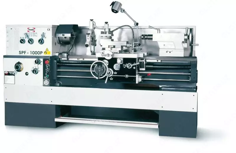 Токарный станок по металлу PROMA SPF-1000P 400V 4000W с цифровым дисплеем (код 25015010)