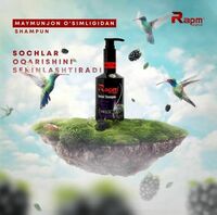 Шампунь Rapm для предотвращения выпадения волос Kasmetika.uz