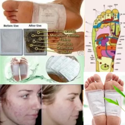 Детоксикационные пластыри для стоп Kinoki Detox