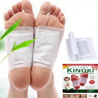 Детоксикационные пластыри для стоп Kinoki Detox Kasmetika.uz