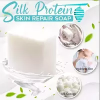 Фиброиновое мыло из козьего молока Befuman Silk Protein Skin Repair Kasmetika.uz