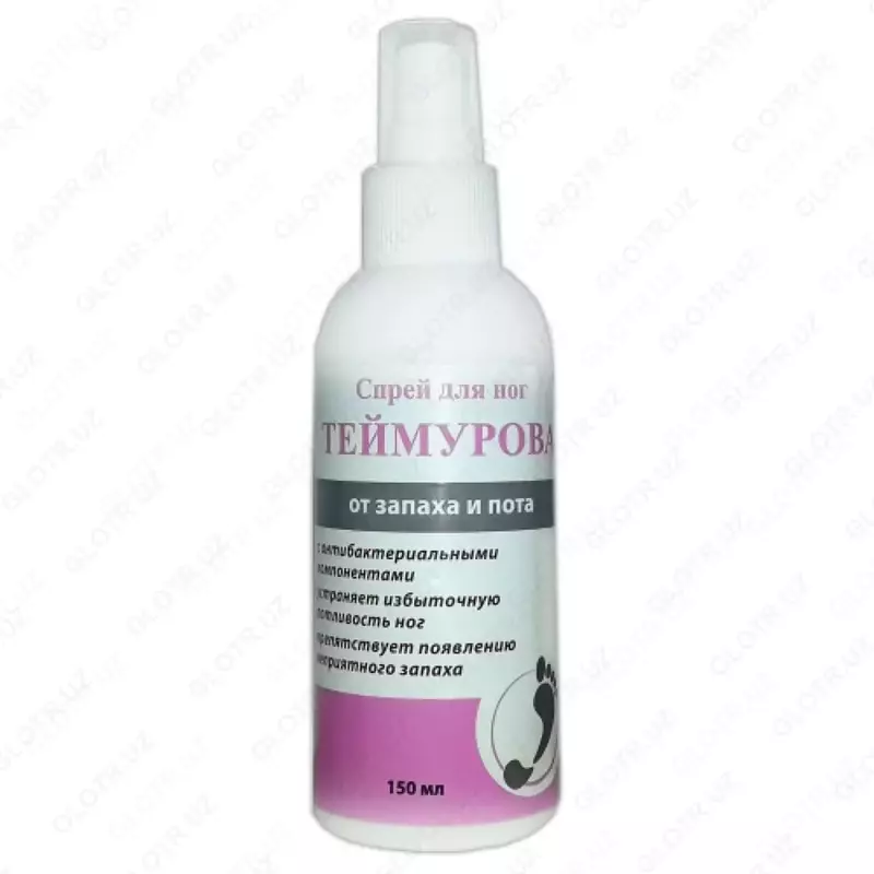 Спрей для ног Теймурова от пота и запаха