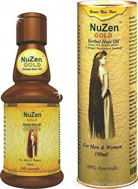 Nuzen gold Масло Для Волос Золотой