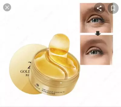 Guanjing 24K Pure Gold Collagen ko'z uchun balzam 60 dona Guanjing 24K Pure Gold Collagen ko