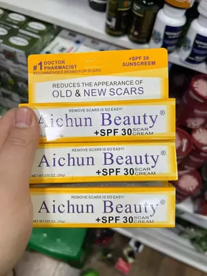 Yaralar uchun krem ​​Aichun Beauty SPF30, 20 g