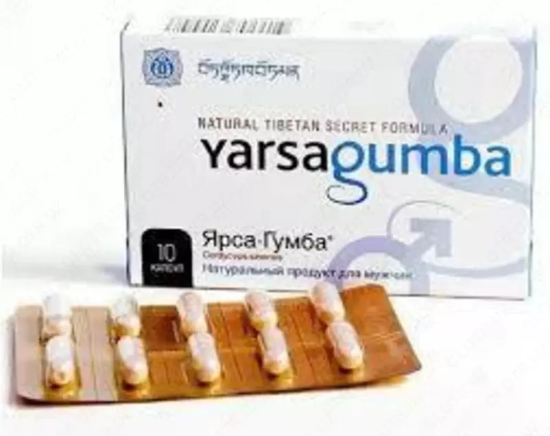 ЯРСАГУМБА препарат для потенции 10 капсул
