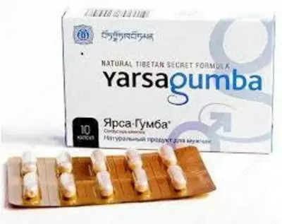 YARSAGUMBA potentsiya uchun dori 10 kapsula