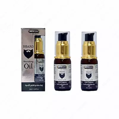Питательное масло для бороды Hemani Beard nourishing oil
