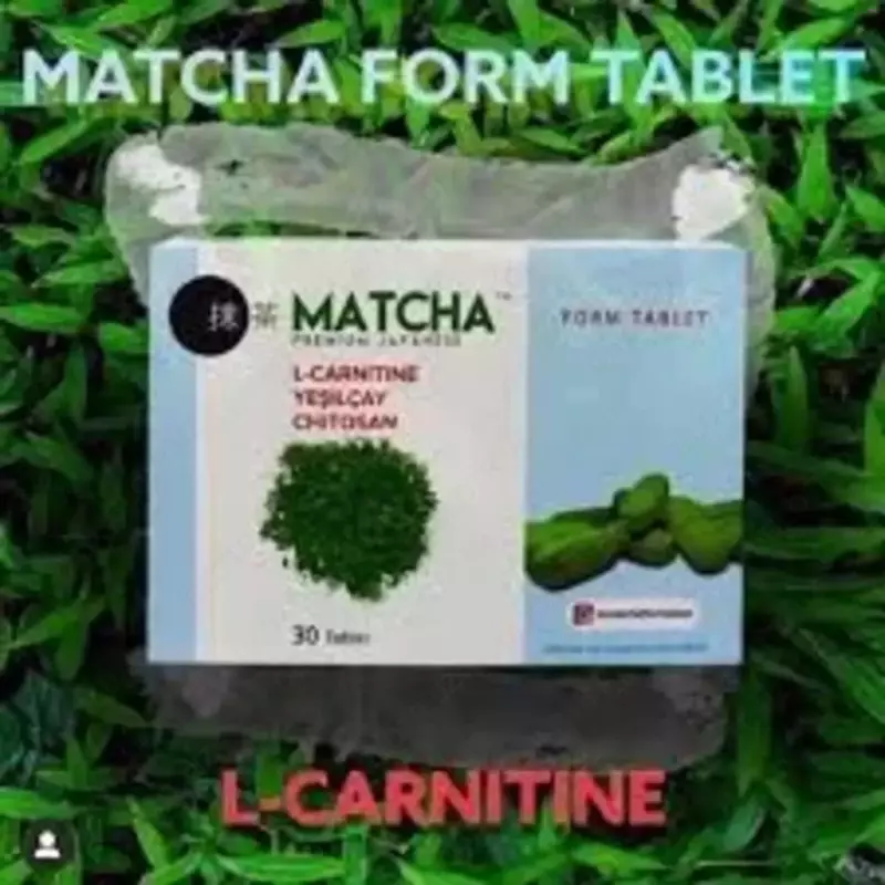 MATCHA shaklidagi choy tabletkalari