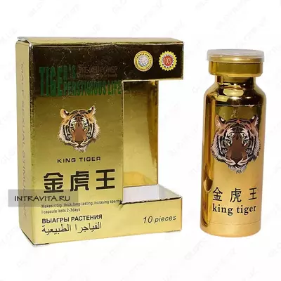 Препарат для мужчин Tigers Prestigious Life - Король Тигр (10 таб)