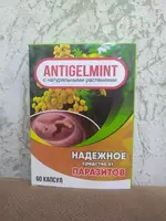Antigelmint – антипаразитарный растительный препарат