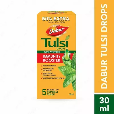 Dabur Tulsi Drops – противовирусные капли для повышения иммунитета