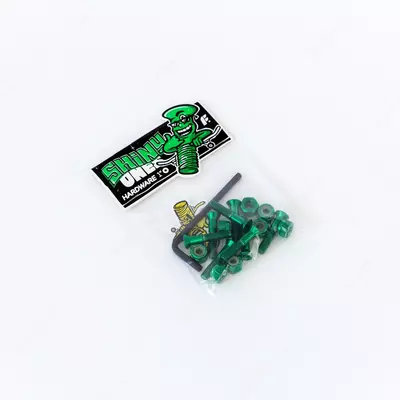 Комплект винтов Footwork SHINY GREEN шестигранник