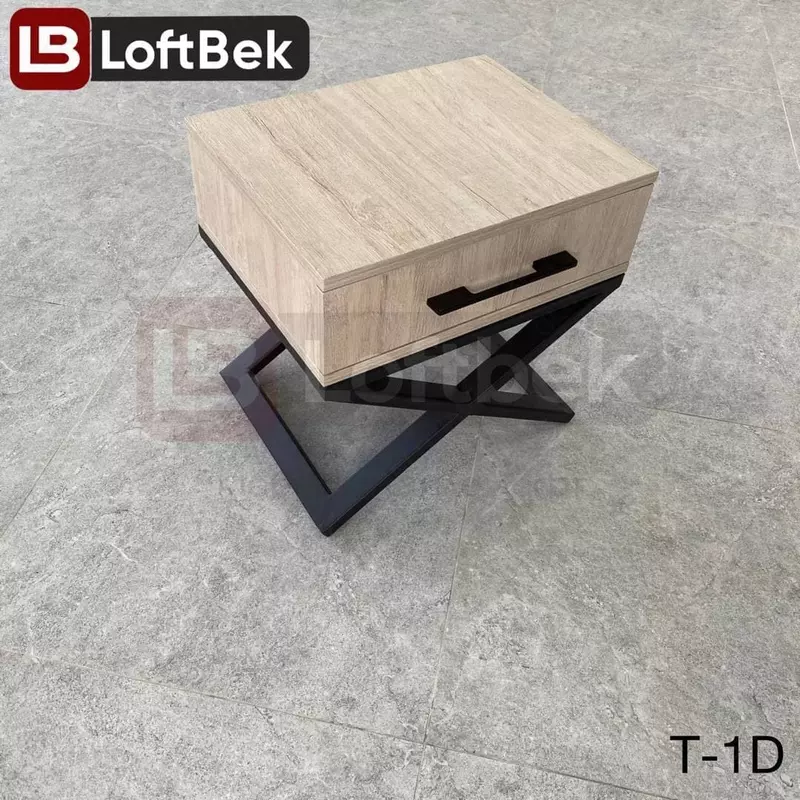 Тумба в стиле Лофт. Модель Т-1D
