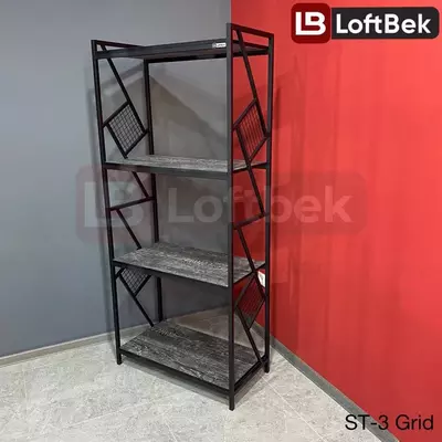 Стеллаж в стиле Лофт.. Модель ST-3