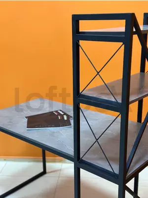 Loft uslubidagi yozuv stoli. RS-5 -2x modeli Chakana savdo