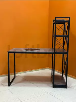 Loft uslubidagi yozuv stoli. RS-5 -2x modeli Abidoff Mebellar fabrikasi