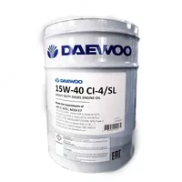 Масло моторное для дизельных двигателей 20W-50 CF-4 SJ DAEWOO HEAVY DUTY DIESEL ENGINE OIL 20L
