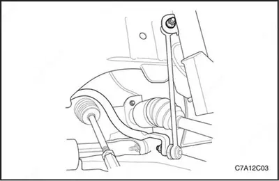 Тяга стабилизатор CHEVROLET Captiva (07-08) олди чап томон DAEWOO - 178 685.7 so'm / donadan