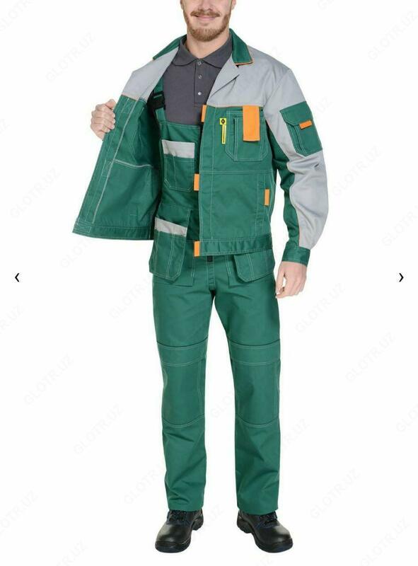 Спецодежда Зелёного цвета