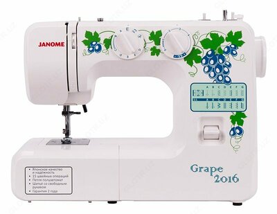 Швейная машина Janome Grape 2016 Джаноме Тикув Мошинаси