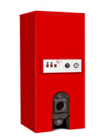  Напольный газовый двухконтурный чугунный котёл Houraksh. - 