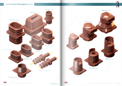 Изоляторы проходные 10 кВ