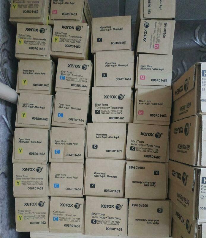 Картриджи тонер для XEROX WC 7120/7220/7225 - комплект